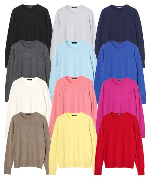 TAKASHIMAYA CASHMERE(レディース、メンズ) / タカシマヤカシミヤ(レディース、メンズ) ニット・セーター | カシミヤ クルーネックセーター【3L】 | 詳細28