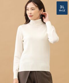 TAKASHIMAYA CASHMERE(レディース、メンズ) / タカシマヤカシミヤ(レディース、メンズ) ニット・セーター | カシミヤ タートルネックセーター【3L】