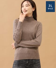 TAKASHIMAYA CASHMERE(レディース、メンズ) / タカシマヤカシミヤ(レディース、メンズ) ニット・セーター | カシミヤ タートルネックセーター【3L】