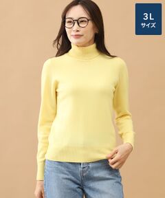 TAKASHIMAYA CASHMERE(レディース、メンズ) / タカシマヤカシミヤ(レディース、メンズ) ニット・セーター | カシミヤ タートルネックセーター【3L】