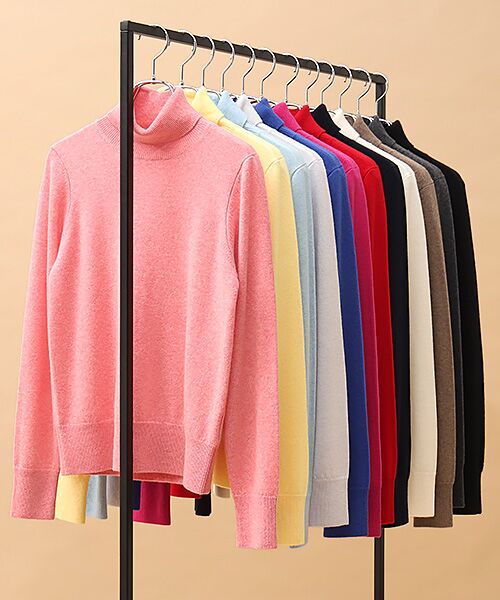 TAKASHIMAYA CASHMERE(レディース、メンズ) / タカシマヤカシミヤ(レディース、メンズ) ニット・セーター | カシミヤ タートルネックセーター【3L】 | 詳細30