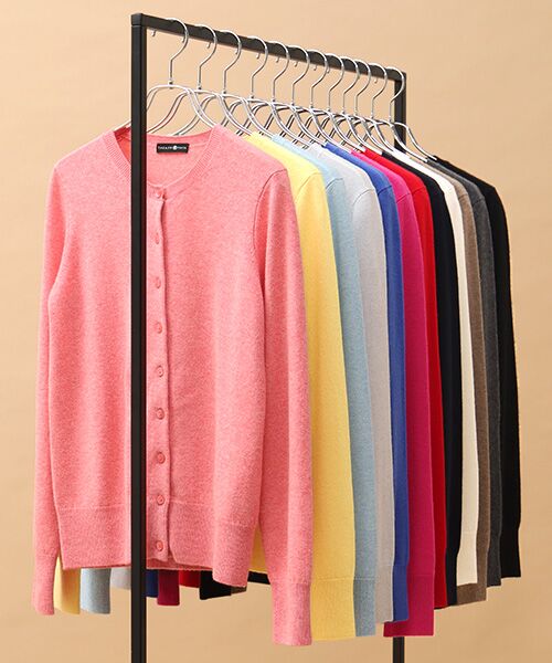 TAKASHIMAYA CASHMERE(レディース、メンズ) / タカシマヤカシミヤ(レディース、メンズ) カーディガン・ボレロ | カシミヤ クルーネックカーディガン【S/M/L】 | 詳細30