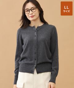 TAKASHIMAYA CASHMERE(レディース、メンズ) / タカシマヤカシミヤ(レディース、メンズ) カーディガン・ボレロ | カシミヤ クルーネックカーディガン【LL】