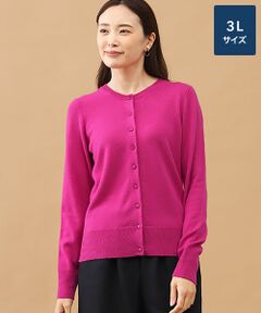 TAKASHIMAYA CASHMERE(レディース、メンズ) / タカシマヤカシミヤ(レディース、メンズ) カーディガン・ボレロ | カシミヤ クルーネックカーディガン【3L】