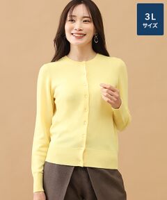TAKASHIMAYA CASHMERE(レディース、メンズ) / タカシマヤカシミヤ(レディース、メンズ) カーディガン・ボレロ | カシミヤ クルーネックカーディガン【3L】