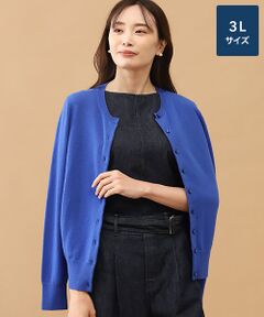 TAKASHIMAYA CASHMERE(レディース、メンズ) / タカシマヤカシミヤ(レディース、メンズ) カーディガン・ボレロ | カシミヤ クルーネックカーディガン【3L】