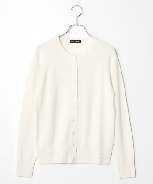 TAKASHIMAYA CASHMERE(レディース、メンズ) / タカシマヤカシミヤ(レディース、メンズ) カーディガン・ボレロ | カシミヤ クルーネックカーディガン【3L】 | 詳細4