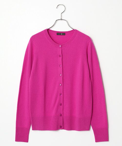 TAKASHIMAYA CASHMERE(レディース、メンズ) / タカシマヤカシミヤ(レディース、メンズ) カーディガン・ボレロ | カシミヤ クルーネックカーディガン【3L】 | 詳細14