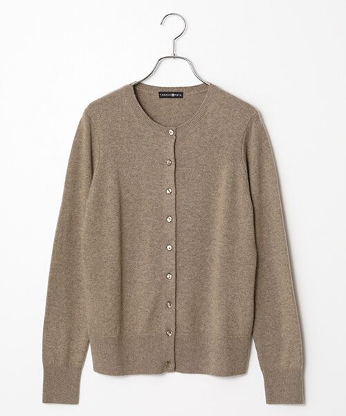 TAKASHIMAYA CASHMERE(レディース、メンズ) / タカシマヤカシミヤ(レディース、メンズ) カーディガン・ボレロ | カシミヤ クルーネックカーディガン【3L】 | 詳細18