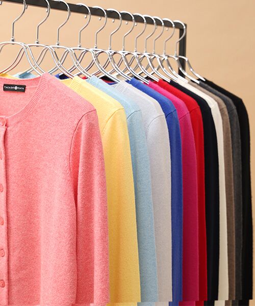 TAKASHIMAYA CASHMERE(レディース、メンズ) / タカシマヤカシミヤ(レディース、メンズ) カーディガン・ボレロ | カシミヤ クルーネックカーディガン【3L】 | 詳細29