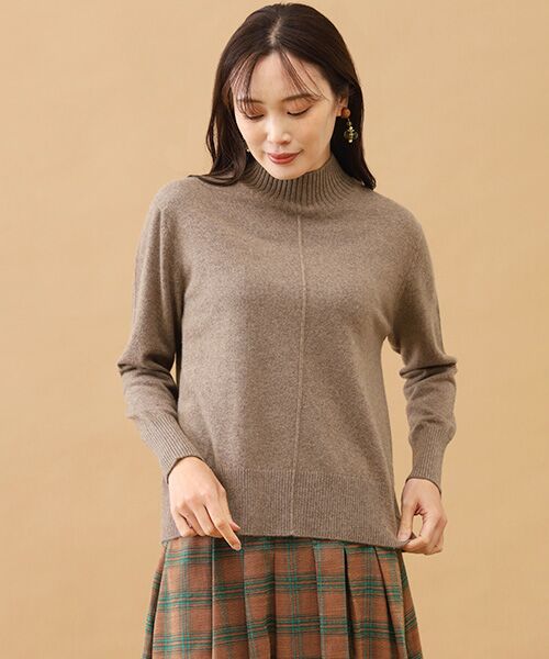 TAKASHIMAYA CASHMERE(レディース、メンズ) / タカシマヤカシミヤ(レディース、メンズ) ニット・セーター | カシミヤ ボトルネックセーター【S/M/L】 | 詳細4