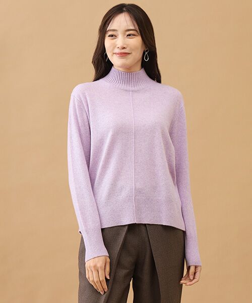 TAKASHIMAYA CASHMERE(レディース、メンズ) / タカシマヤカシミヤ(レディース、メンズ) ニット・セーター | カシミヤ ボトルネックセーター【S/M/L】 | 詳細10