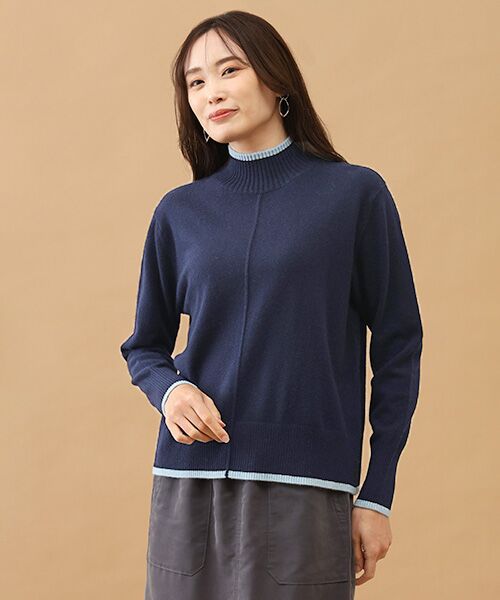 TAKASHIMAYA CASHMERE(レディース、メンズ) / タカシマヤカシミヤ(レディース、メンズ) ニット・セーター | カシミヤ ボトルネックセーター【LL】 | 詳細9