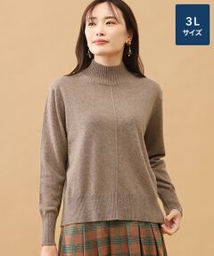 TAKASHIMAYA CASHMERE(レディース、メンズ) / タカシマヤカシミヤ(レディース、メンズ) ニット・セーター | カシミヤ ボトルネックセーター【3L】