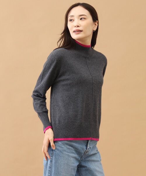 TAKASHIMAYA CASHMERE(レディース、メンズ) / タカシマヤカシミヤ(レディース、メンズ) ニット・セーター | カシミヤ ボトルネックセーター【3L】 | 詳細3