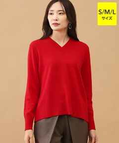 TAKASHIMAYA CASHMERE(レディース、メンズ) / タカシマヤカシミヤ(レディース、メンズ) ニット・セーター | カシミヤ Vネックセーター【S/M/L】
