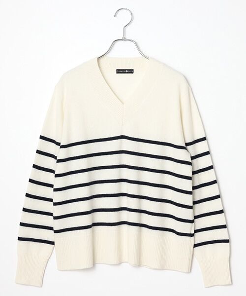 TAKASHIMAYA CASHMERE(レディース、メンズ) / タカシマヤカシミヤ(レディース、メンズ) ニット・セーター | カシミヤ Vネックセーター【S/M/L】 | 詳細10