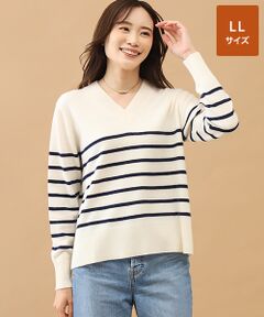 TAKASHIMAYA CASHMERE(レディース、メンズ) / タカシマヤカシミヤ(レディース、メンズ) ニット・セーター | カシミヤ Vネックセーター【LL】