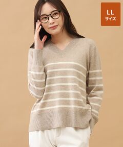 TAKASHIMAYA CASHMERE(レディース、メンズ) / タカシマヤカシミヤ(レディース、メンズ) ニット・セーター | カシミヤ Vネックセーター【LL】
