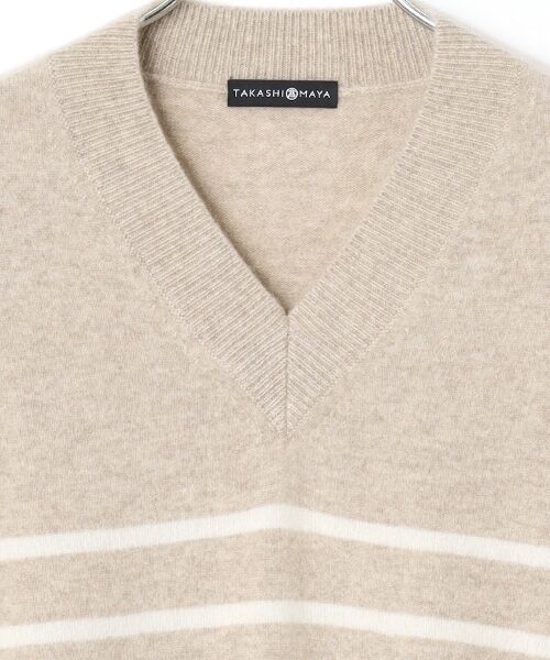 TAKASHIMAYA CASHMERE(レディース、メンズ) / タカシマヤカシミヤ(レディース、メンズ) ニット・セーター | カシミヤ Vネックセーター【3L】 | 詳細20