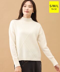 TAKASHIMAYA CASHMERE(レディース、メンズ) / タカシマヤカシミヤ(レディース、メンズ) ニット・セーター | カシミヤ クロスデザインセーター【S/M/L】