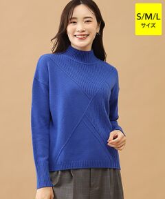 TAKASHIMAYA CASHMERE(レディース、メンズ) / タカシマヤカシミヤ(レディース、メンズ) ニット・セーター | カシミヤ クロスデザインセーター【S/M/L】