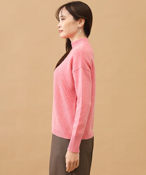 TAKASHIMAYA CASHMERE(レディース、メンズ) / タカシマヤカシミヤ(レディース、メンズ) ニット・セーター | カシミヤ クロスデザインセーター【S/M/L】 | 詳細3