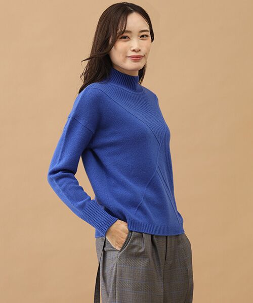 TAKASHIMAYA CASHMERE(レディース、メンズ) / タカシマヤカシミヤ(レディース、メンズ) ニット・セーター | カシミヤ クロスデザインセーター【S/M/L】 | 詳細11