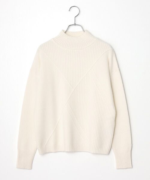 TAKASHIMAYA CASHMERE(レディース、メンズ) / タカシマヤカシミヤ(レディース、メンズ) ニット・セーター | カシミヤ クロスデザインセーター【S/M/L】 | 詳細12