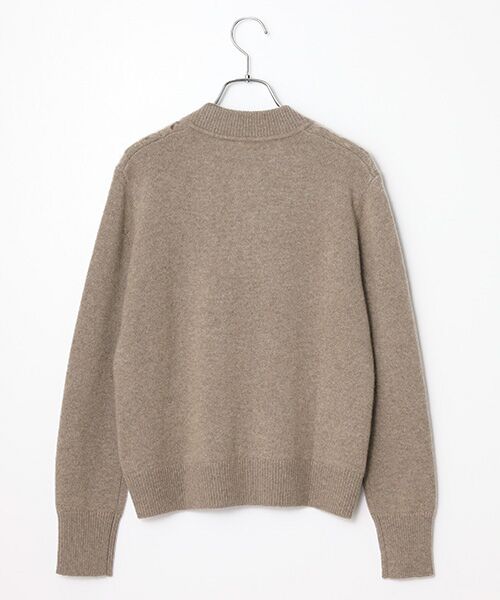 TAKASHIMAYA CASHMERE(レディース、メンズ) / タカシマヤカシミヤ(レディース、メンズ) ニット・セーター | カシミヤ ハーフボタンケーブルセーター【S/M/L】 | 詳細13