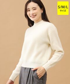 TAKASHIMAYA CASHMERE(レディース、メンズ) / タカシマヤカシミヤ(レディース、メンズ) ニット・セーター | カシミヤ パール調ネックプルオーバー【S/M/L】
