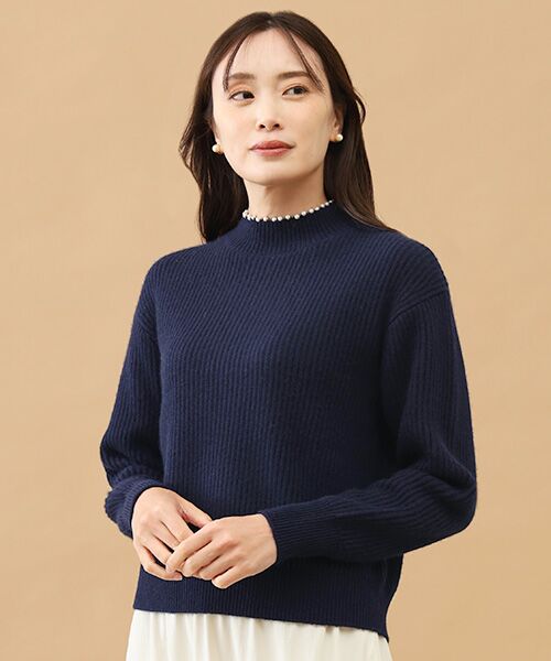 TAKASHIMAYA CASHMERE(レディース、メンズ) / タカシマヤカシミヤ(レディース、メンズ) ニット・セーター | カシミヤ パール調ネックプルオーバー【LL】 | 詳細6