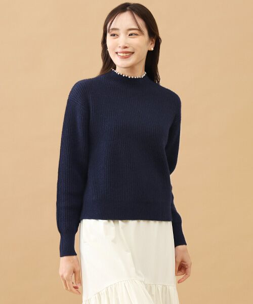 TAKASHIMAYA CASHMERE(レディース、メンズ) / タカシマヤカシミヤ(レディース、メンズ) ニット・セーター | カシミヤ パール調ネックプルオーバー【LL】 | 詳細7