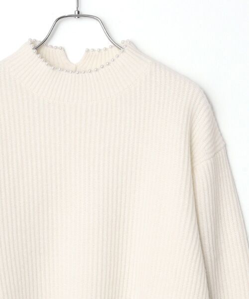 TAKASHIMAYA CASHMERE(レディース、メンズ) / タカシマヤカシミヤ(レディース、メンズ) ニット・セーター | カシミヤ パール調ネックプルオーバー【LL】 | 詳細11