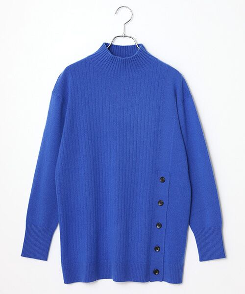 TAKASHIMAYA CASHMERE(レディース、メンズ) / タカシマヤカシミヤ(レディース、メンズ) ニット・セーター | カシミヤ ボタンデザインチュニック【LL】 | 詳細15
