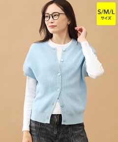 TAKASHIMAYA CASHMERE(レディース、メンズ) / タカシマヤカシミヤ(レディース、メンズ) ベスト | カシミヤ 畦編みベスト【S-M/M-L】