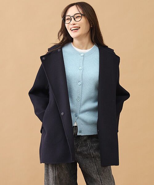 TAKASHIMAYA CASHMERE(レディース、メンズ) / タカシマヤカシミヤ(レディース、メンズ) ベスト | カシミヤ 畦編みベスト【S-M/M-L】 | 詳細6