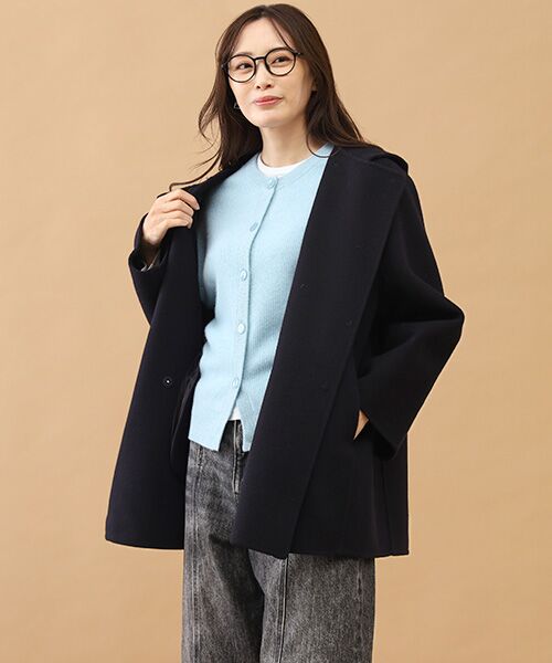 TAKASHIMAYA CASHMERE(レディース、メンズ) / タカシマヤカシミヤ(レディース、メンズ) ベスト | カシミヤ 畦編みベスト【S-M/M-L】 | 詳細7
