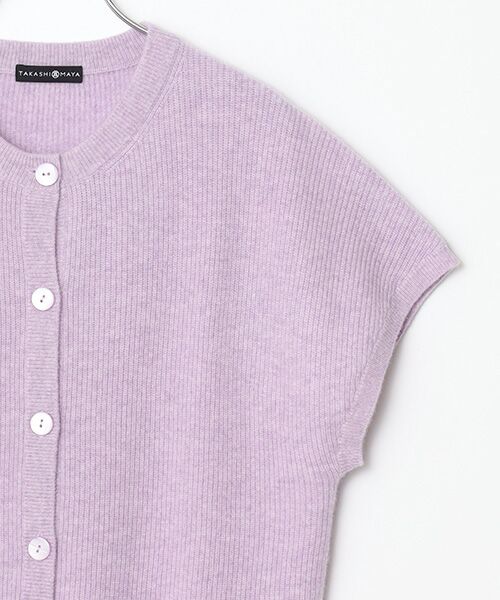 TAKASHIMAYA CASHMERE(レディース、メンズ) / タカシマヤカシミヤ(レディース、メンズ) ベスト | カシミヤ 畦編みベスト【S-M/M-L】 | 詳細19