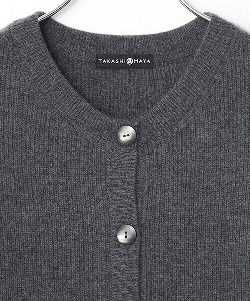 TAKASHIMAYA CASHMERE(レディース、メンズ) / タカシマヤカシミヤ(レディース、メンズ) ベスト | カシミヤ 畦編みベスト【S-M/M-L】 | 詳細14