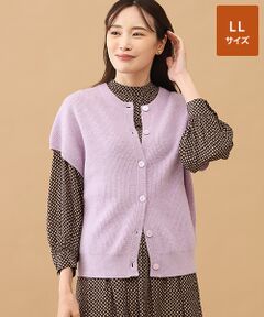 TAKASHIMAYA CASHMERE(レディース、メンズ) / タカシマヤカシミヤ(レディース、メンズ) ベスト | カシミヤ 畦編みベスト【L-LL】