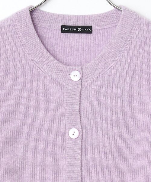 TAKASHIMAYA CASHMERE(レディース、メンズ) / タカシマヤカシミヤ(レディース、メンズ) ベスト | カシミヤ 畦編みベスト【L-LL】 | 詳細21
