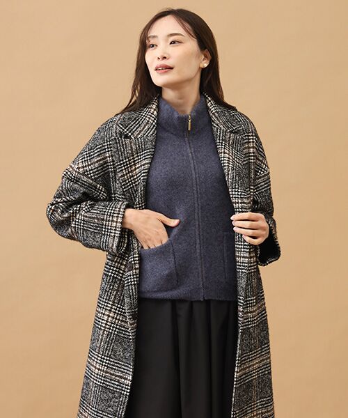 TAKASHIMAYA CASHMERE(レディース、メンズ) / タカシマヤカシミヤ(レディース、メンズ) ベスト | カシミヤシルク ジップジレ【S-M/M-L】 | 詳細6