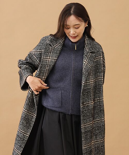TAKASHIMAYA CASHMERE(レディース、メンズ) / タカシマヤカシミヤ(レディース、メンズ) ベスト | カシミヤシルク ジップジレ【S-M/M-L】 | 詳細7