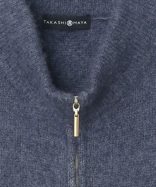 TAKASHIMAYA CASHMERE(レディース、メンズ) / タカシマヤカシミヤ(レディース、メンズ) ベスト | カシミヤシルク ジップジレ【S-M/M-L】 | 詳細17