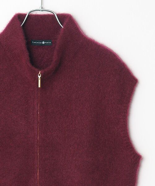 TAKASHIMAYA CASHMERE(レディース、メンズ) / タカシマヤカシミヤ(レディース、メンズ) ベスト | カシミヤシルク ジップジレ【S-M/M-L】 | 詳細20