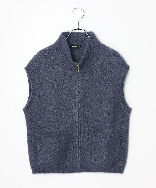 TAKASHIMAYA CASHMERE(レディース、メンズ) / タカシマヤカシミヤ(レディース、メンズ) ベスト | カシミヤシルク ジップジレ【L-LL】 | 詳細16
