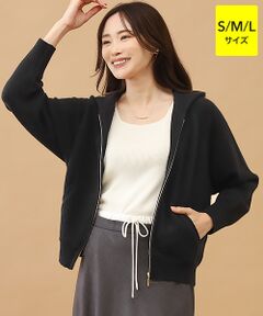 TAKASHIMAYA CASHMERE(レディース、メンズ) / タカシマヤカシミヤ(レディース、メンズ) パーカー | カシミヤ フルジップパーカー【S-M/M-L】