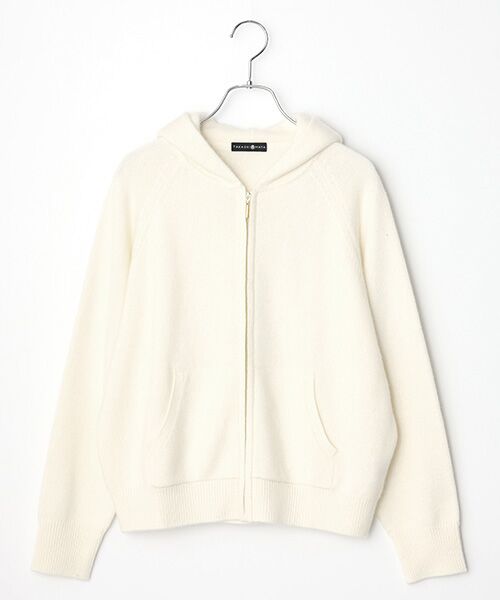 TAKASHIMAYA CASHMERE(レディース、メンズ) / タカシマヤカシミヤ(レディース、メンズ) パーカー | カシミヤ フルジップパーカー【S-M/M-L】 | 詳細11