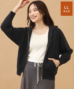 TAKASHIMAYA CASHMERE(レディース、メンズ) / タカシマヤカシミヤ(レディース、メンズ) パーカー | カシミヤ フルジップパーカー【L-LL】